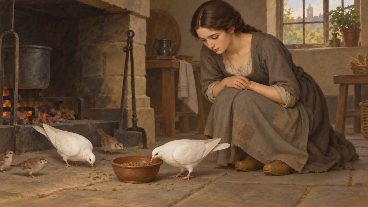 Cinderella: Birds help sort the lentils