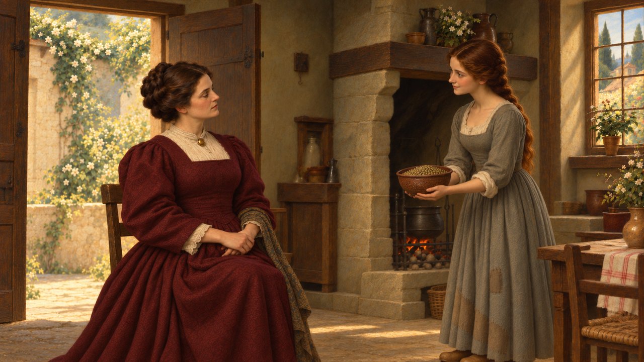 Cinderella: Presenting the first bowl of lentils