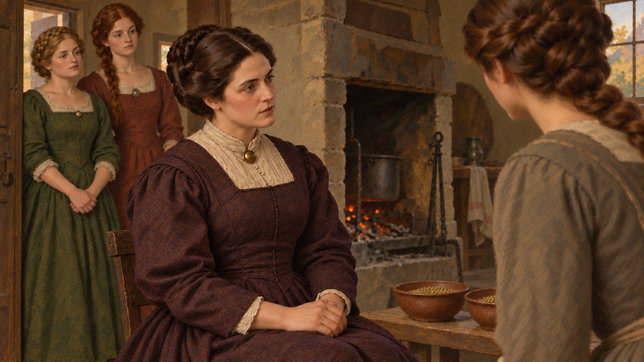Cinderella: Her stepmother refuses permission