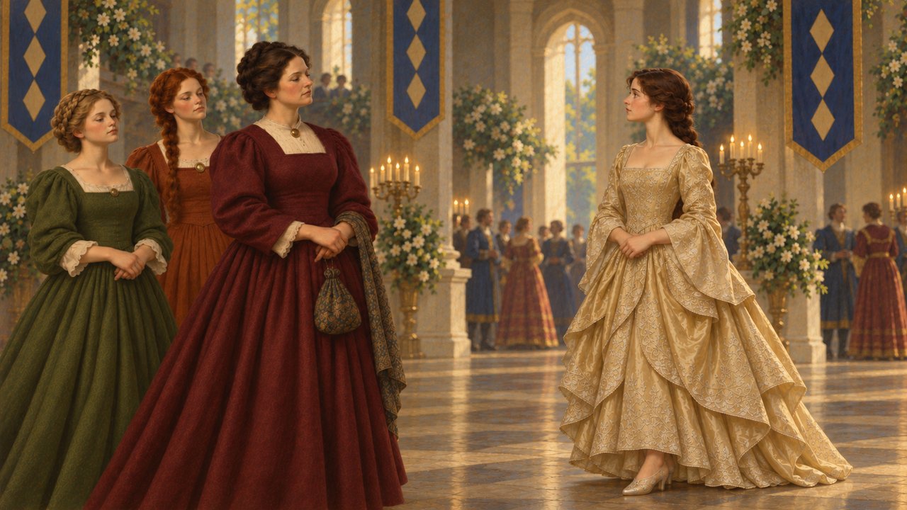 Cinderella: Her family does not recognize her