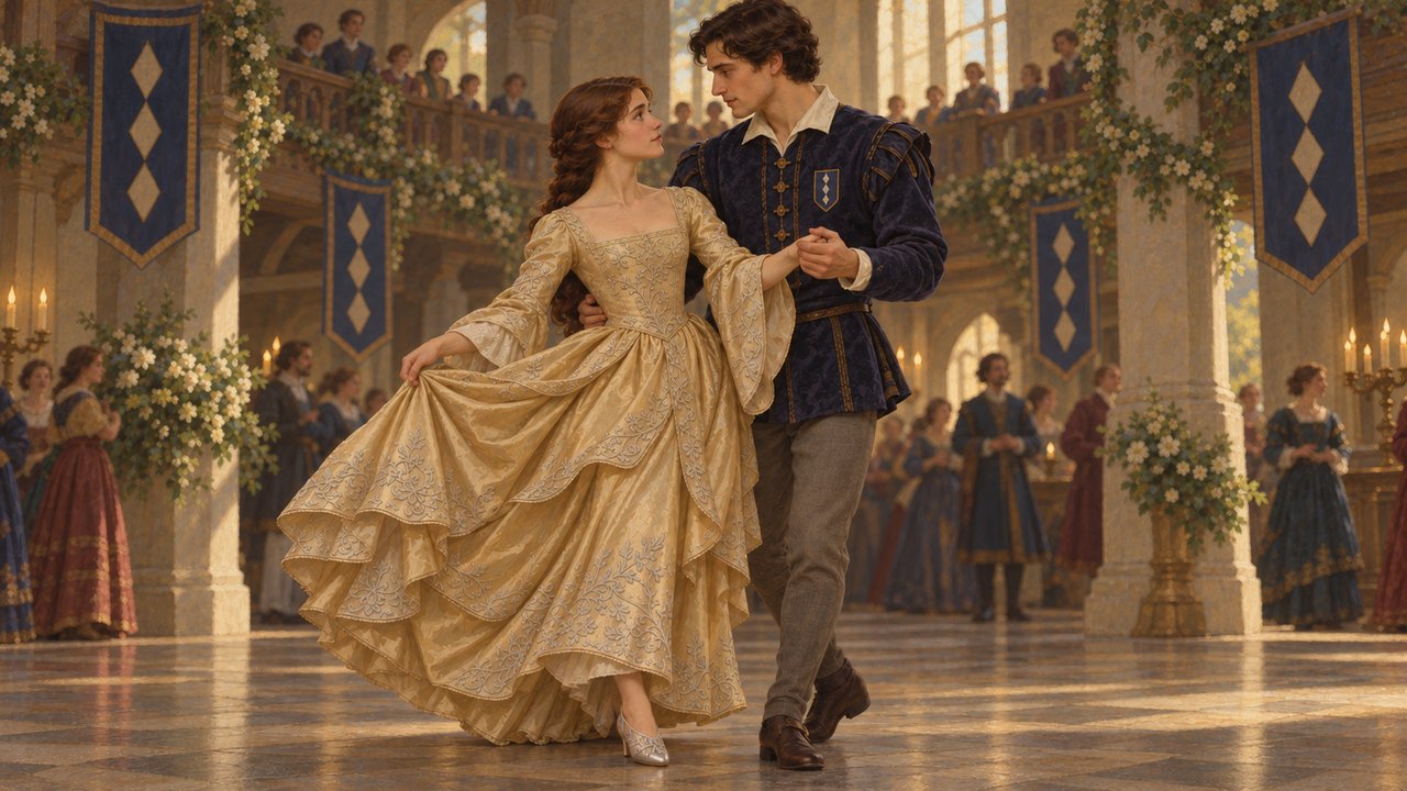Cinderella: The first dance with the prince