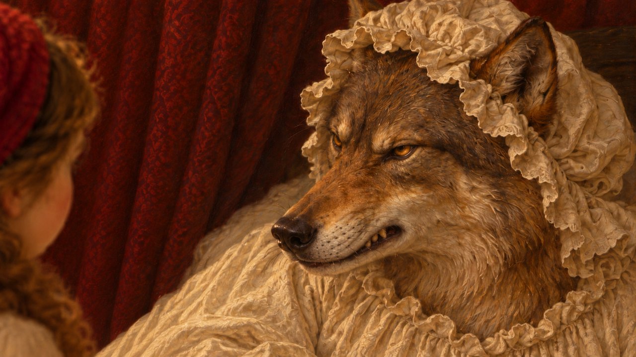 Little Red Riding Hood, story illustration 30