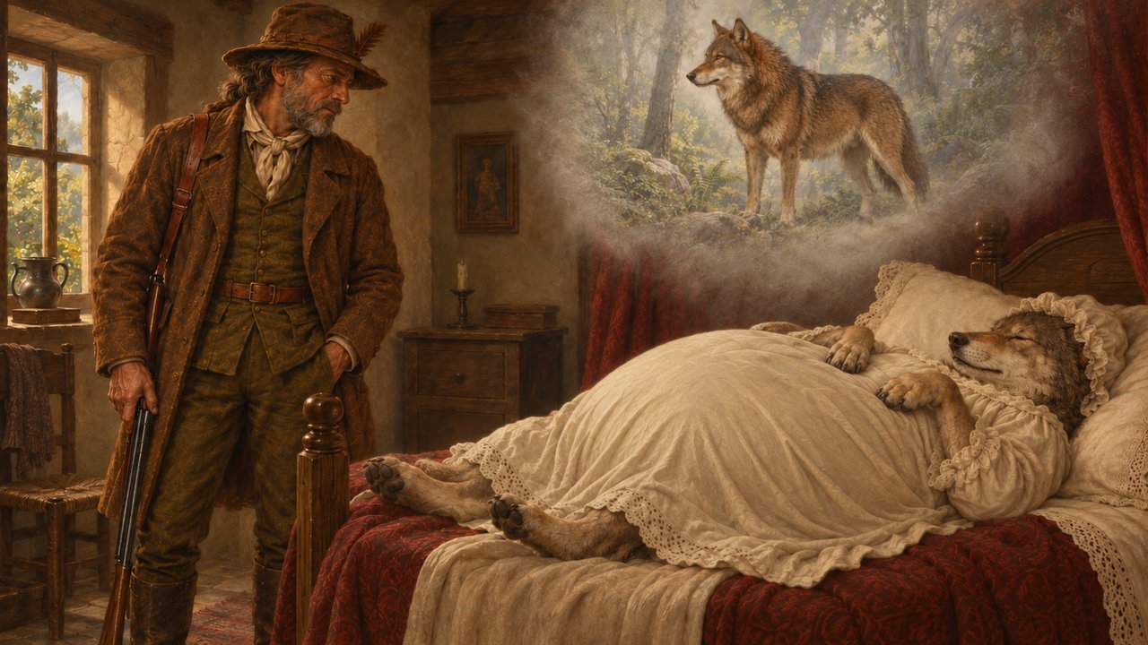 Little Red Riding Hood, story illustration 37