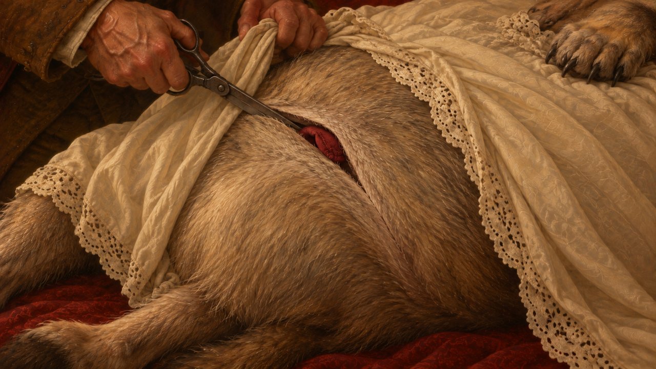 Little Red Riding Hood, story illustration 40
