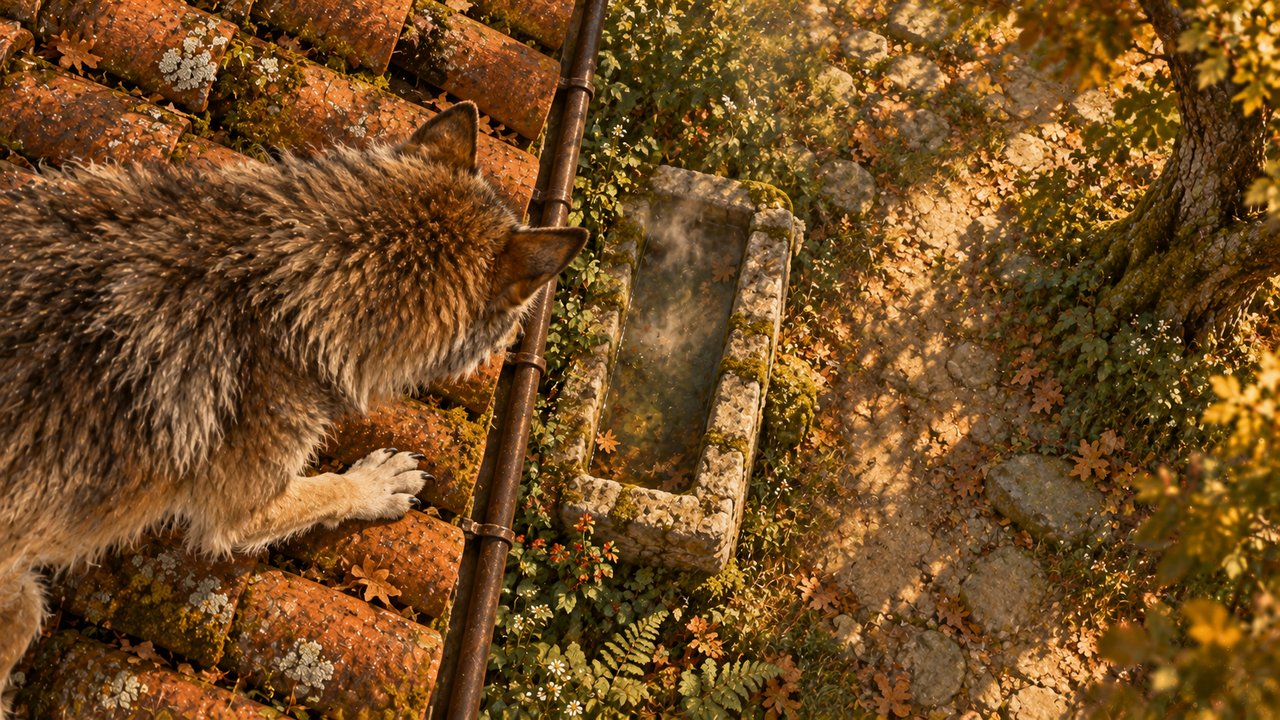 Little Red Riding Hood, story illustration 60
