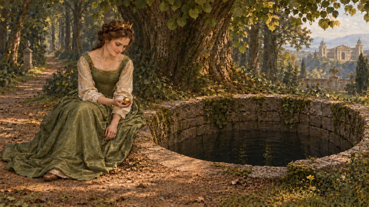 The Frog Prince, story illustration 2