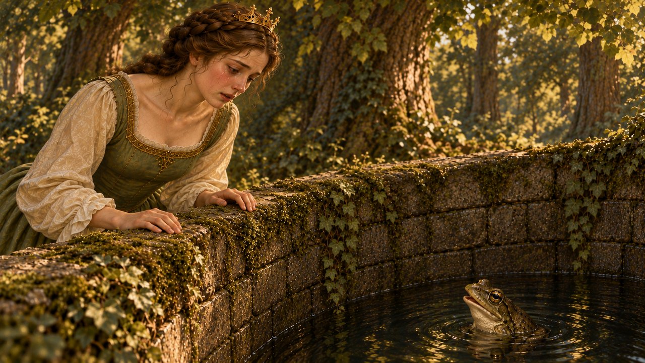 The Frog Prince, story illustration 9