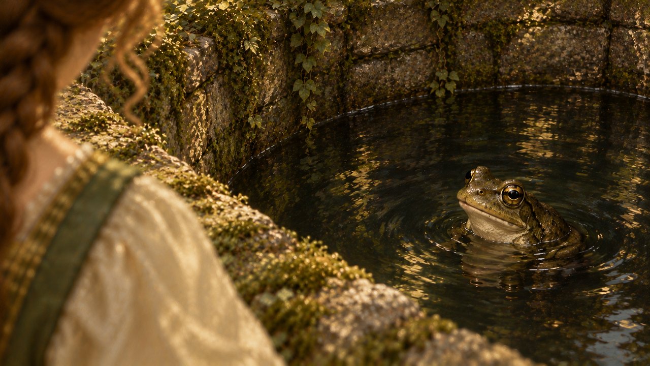 The Frog Prince, story illustration 12