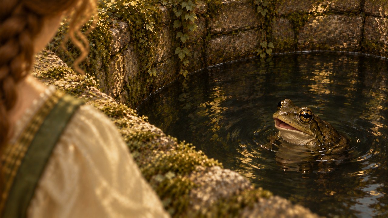 The Frog Prince, story illustration 13