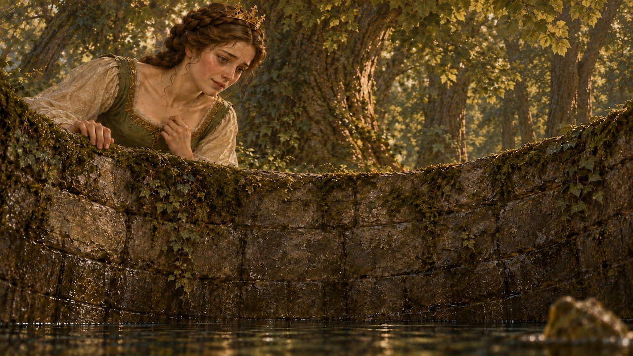 The Frog Prince, story illustration 14