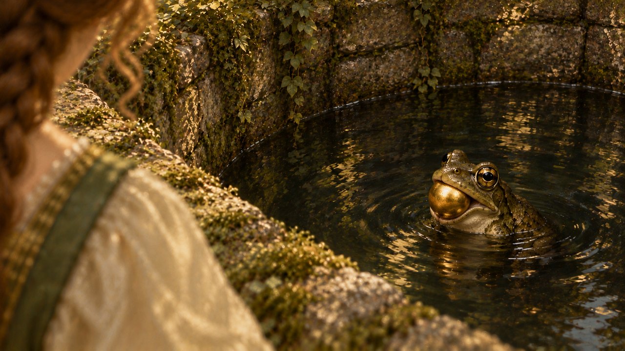 The Frog Prince, story illustration 16