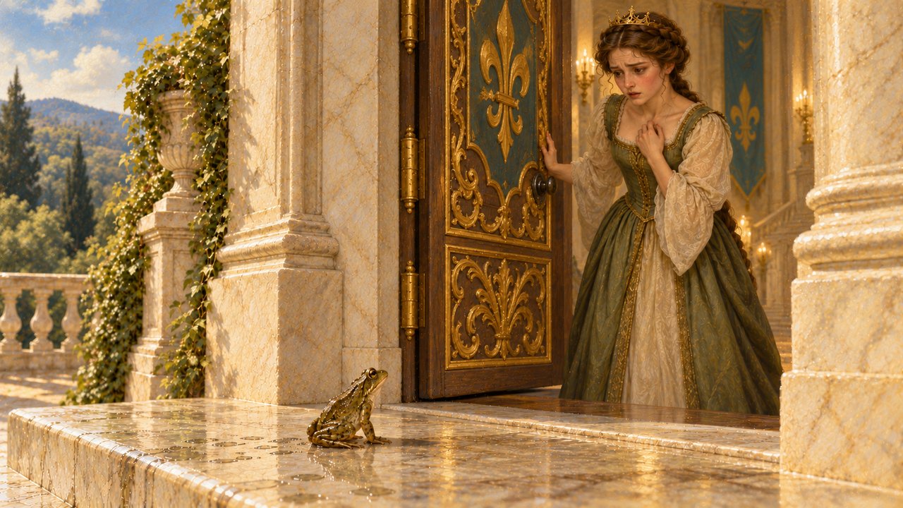 The Frog Prince, story illustration 24