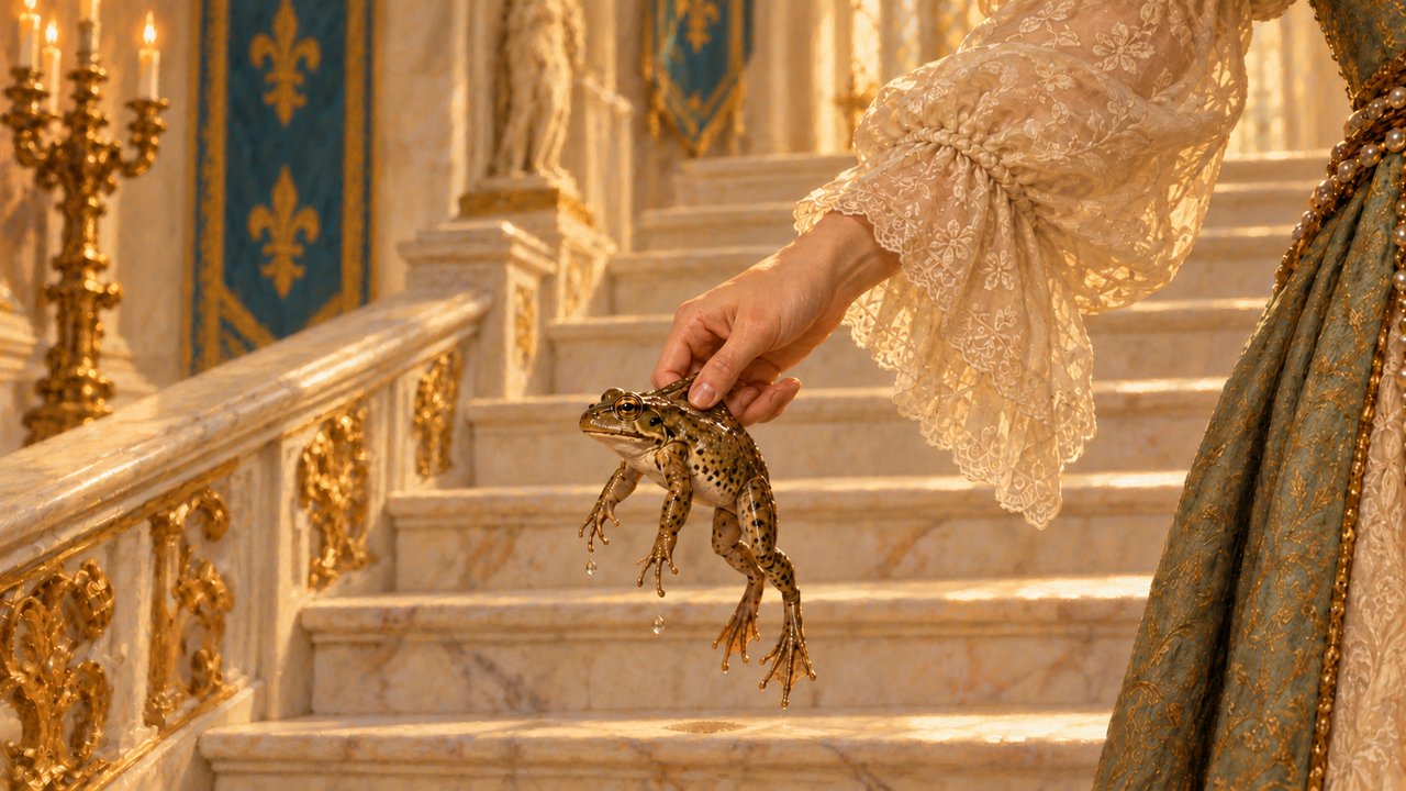 The Frog Prince, story illustration 42