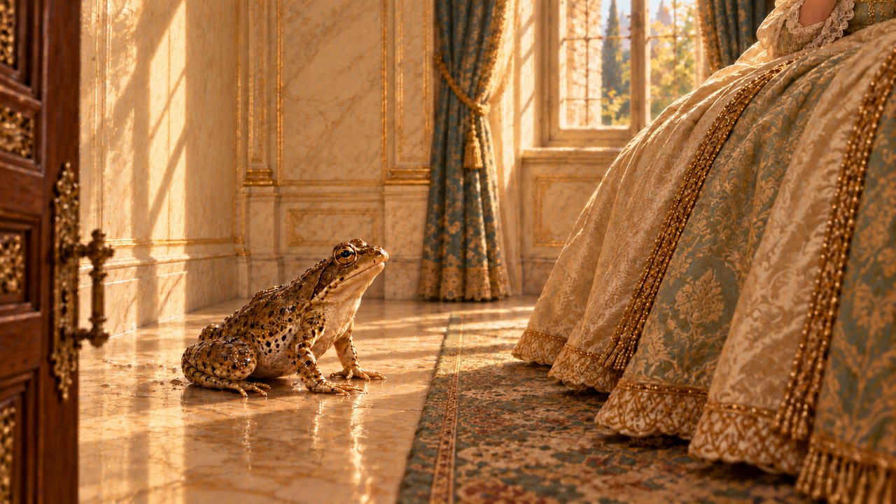 The Frog Prince, story illustration 46